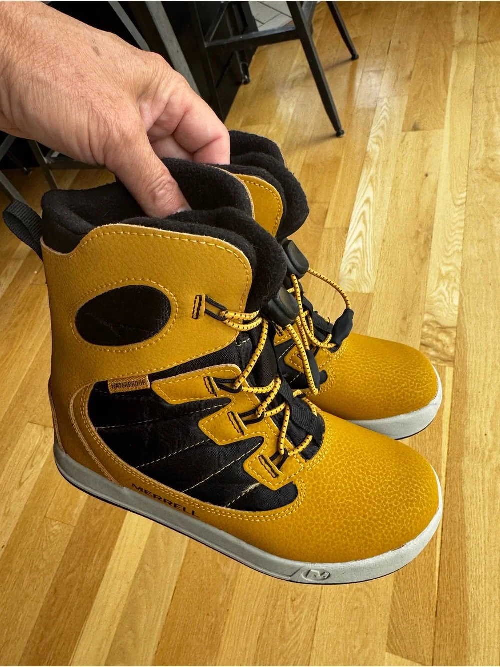 Merrell Kids Snowbank 4.0 Waterproof Snow Boots Unisex Youth size 1 rated -25F
